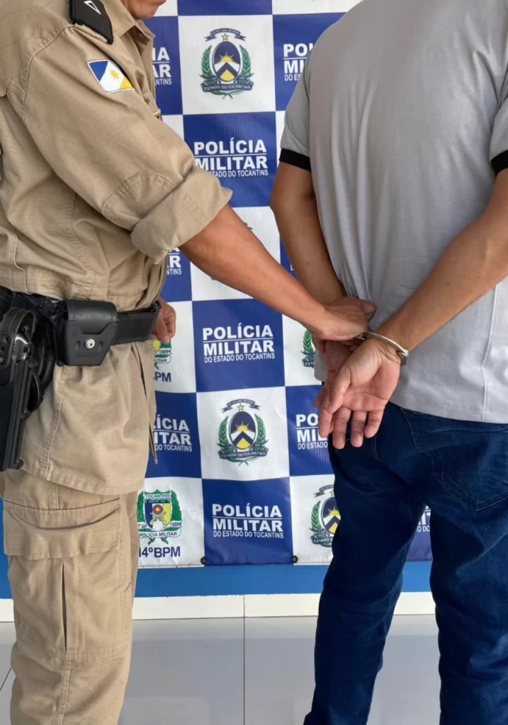 Polícia Militar prende suspeito de abuso sexual em Juarina e descobre mandado de prisão em aberto
