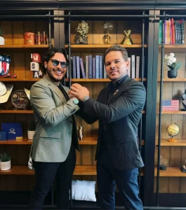 Fagner Lacerda e Túlio Vitty, em parceria com o Instituto Elisângela Dias, anunciam sociedade para impulsionar negócios e diplomacia nos Estados Unidos