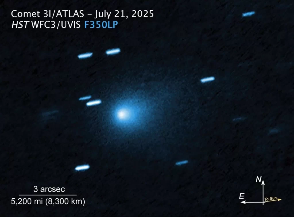 Alerta espacial: cometa 3I/ATLAS intriga NASA e aciona protocolos de defesa planetária