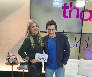 Psicólogo e escritor Alexander Bez alerta para aumento da ansiedade e do pânico durante as festas de fim de ano no Tha com Tudo, da Record