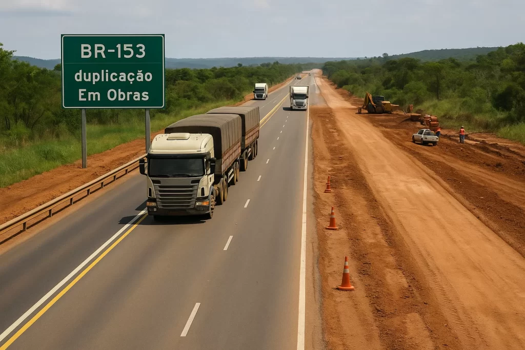 BR-153: história e andamento da duplicação no Tocantins