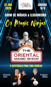 Espetáculo Os MAGIC NINJAS
