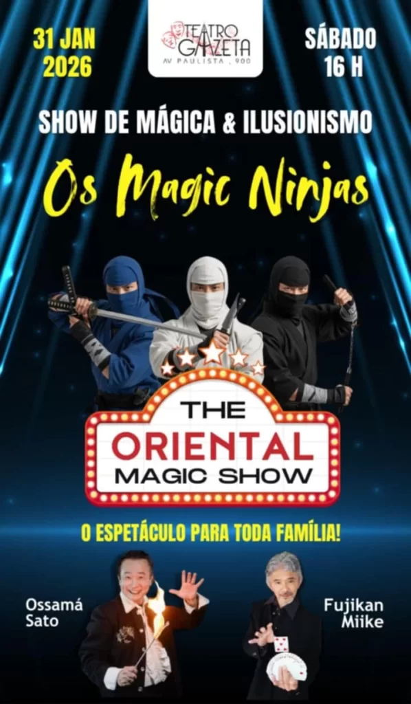 Espetáculo Os MAGIC NINJAS