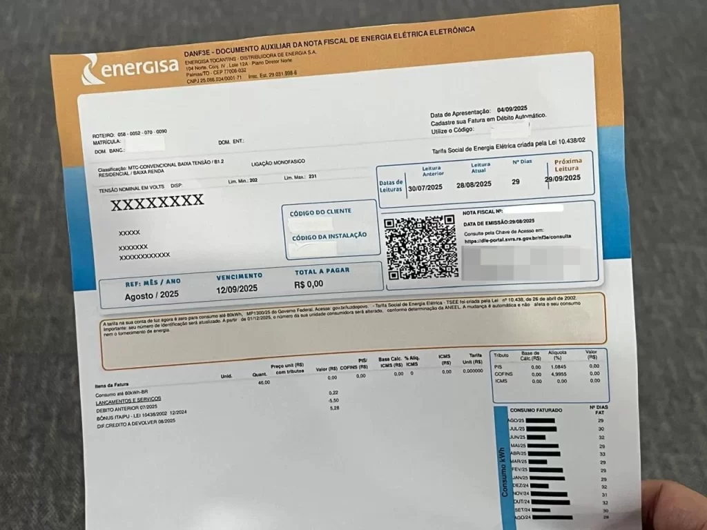 Mais de 100 mil famílias no Tocantins estão perdendo o desconto na conta de luz — veja quem ainda pode receber