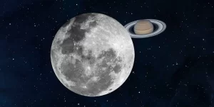 3 fenômenos astronômicos: Lua se aproxima de Netuno e Saturno nesta sexta-feira