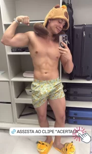 Provas de que Léo Foguete entrou na fase “monstro” e deixou a web em choque