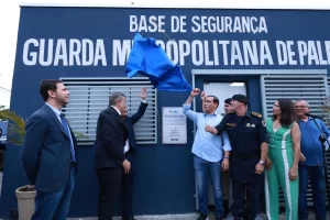 Vicentinho Júnior participa de inauguração de Base Comunitária da Guarda Metropolitana e destaca mais de R$ 1,6 milhão em emendas à corporação