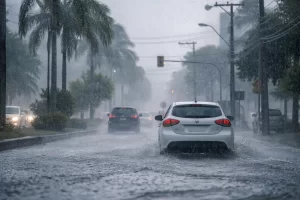 Semana começa com alerta laranja de chuvas intensas no Tocantins, diz meteorologista do Inmet