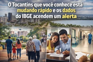 O Tocantins que você conhece está mudando rápido e os dados do IBGE acendem um alerta