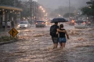 Chuvas ganham força no Tocantins e elevam risco de alagamentos em áreas urbanas