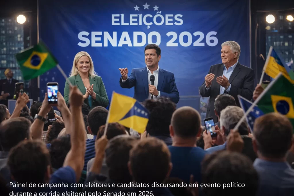 Senado 2026: corrida eleitoral se intensifica e redefine poder no Brasil