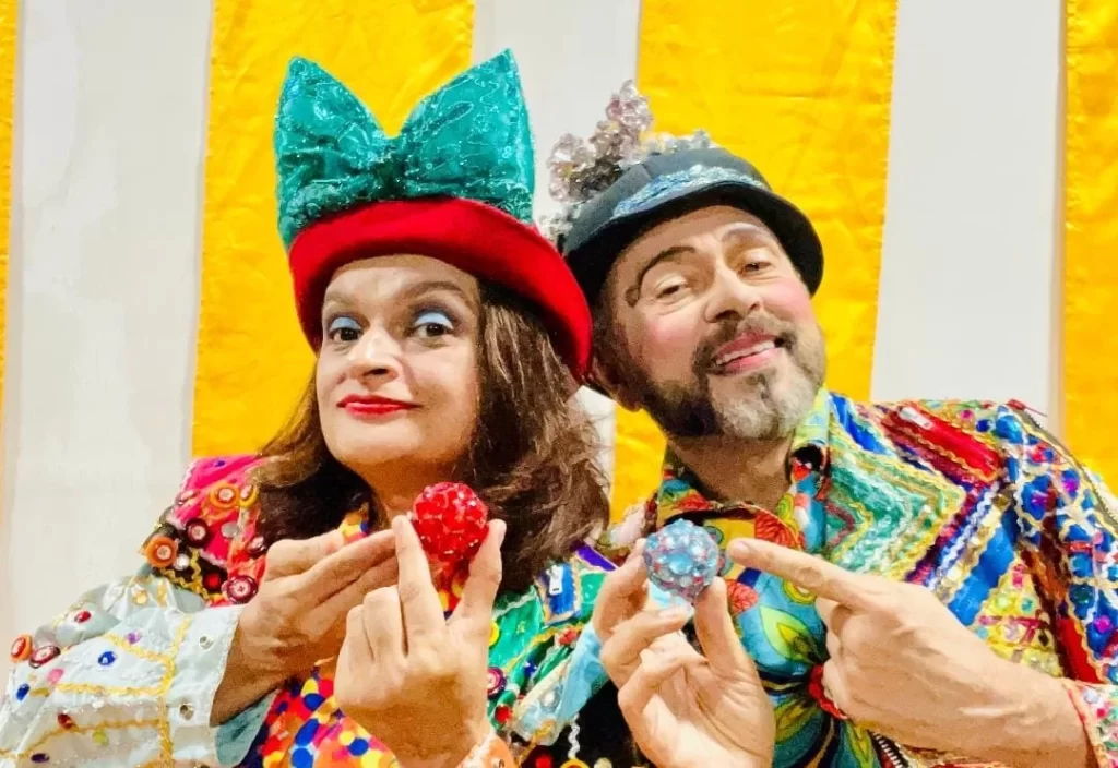 Carri Costa e Solange Teixeira estreiam espetáculo “Grugumim” nas férias do Teatro da Praia em Fortaleza