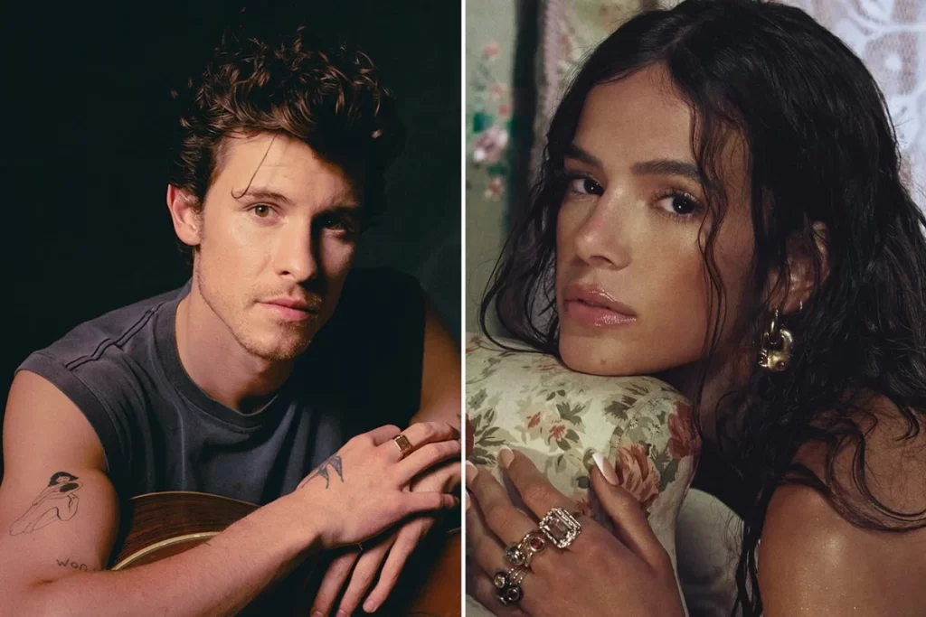 Shawn Mendes volta ao Brasil, surge ao lado de Bruna Marquezine em transporte aéreo e reacende rumores nas redes
