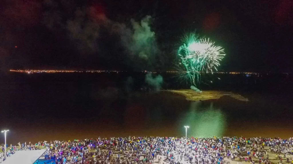 Araguaína receberá 2026 com shows e queima de fogos na prainha da Via Lago