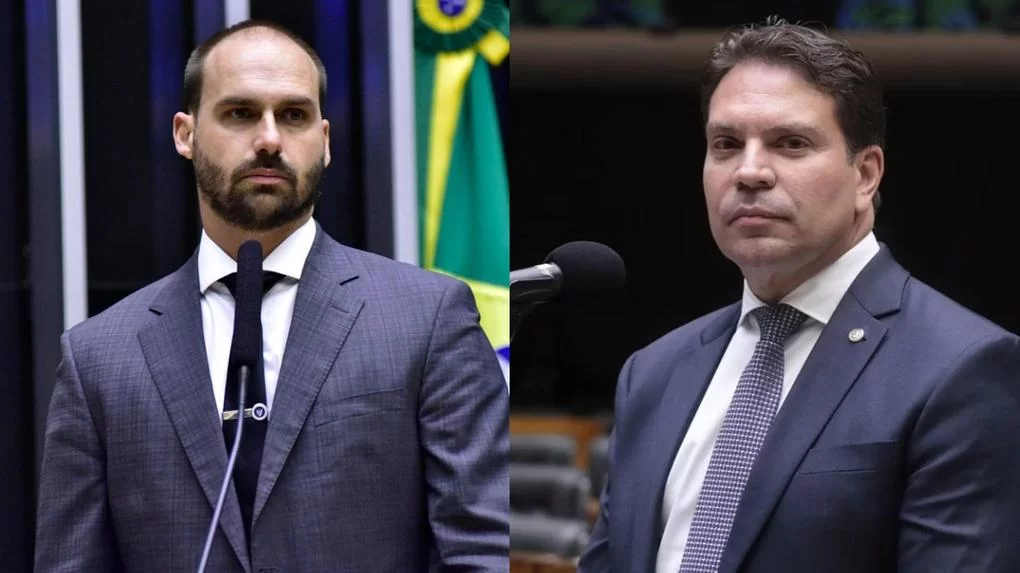“É perseguição política”, diz Eduardo Bolsonaro após Ramagem e ele entrarem no radar por perda de mandato; Motta se reúne com Lula