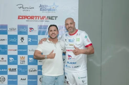 Adriano Imperador recebe Lucas Guimarães em partida solidária e lança quadro “Me Chama pro Rolê”; DT traz detalhes da ação que movimentou Maceió