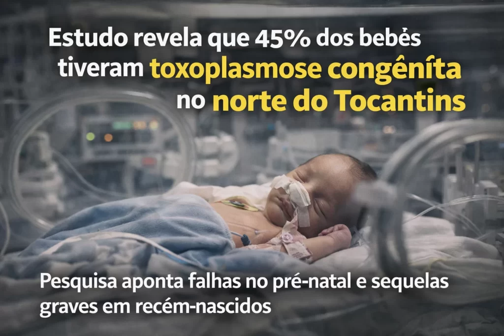 Exclusivo: estudo aponta falhas no pré-natal e taxa alarmante de toxoplasmose congênita no norte do Tocantins