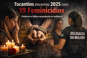 Com 19 casos, Tocantins encerrou 2025 com alta de feminicídios e expõe falhas graves na prevenção