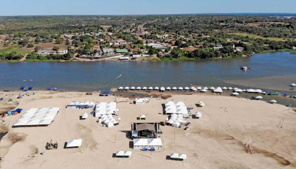 Praias permanentes transformam o Tocantins em destino turístico além da alta temporada