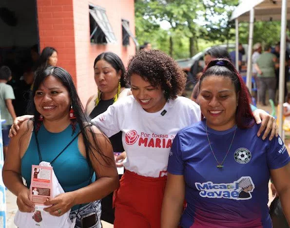 “Nenhuma mulher está sozinha”: Karynne Sotero leva projeto Por Todas as Marias à Ilha do Bananal