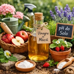 7 motivos que explicam por que o vinagre de maçã ganhou espaço no cuidado de plantas e jardins durante o verão