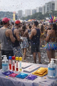 7 alertas de saúde no Carnaval: doenças respiratórias e ISTs voltam ao centro das atenções
