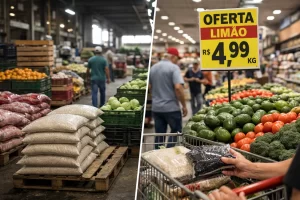 Entre a Ceasa e o supermercado: por que os alimentos básicos variam tanto de preço no Brasil e no Tocantins