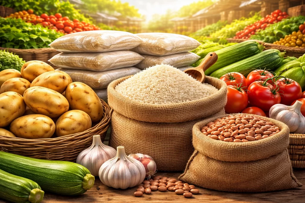 Cesta básica pressiona orçamento e amplia diferença entre preços nas Ceasas e supermercados