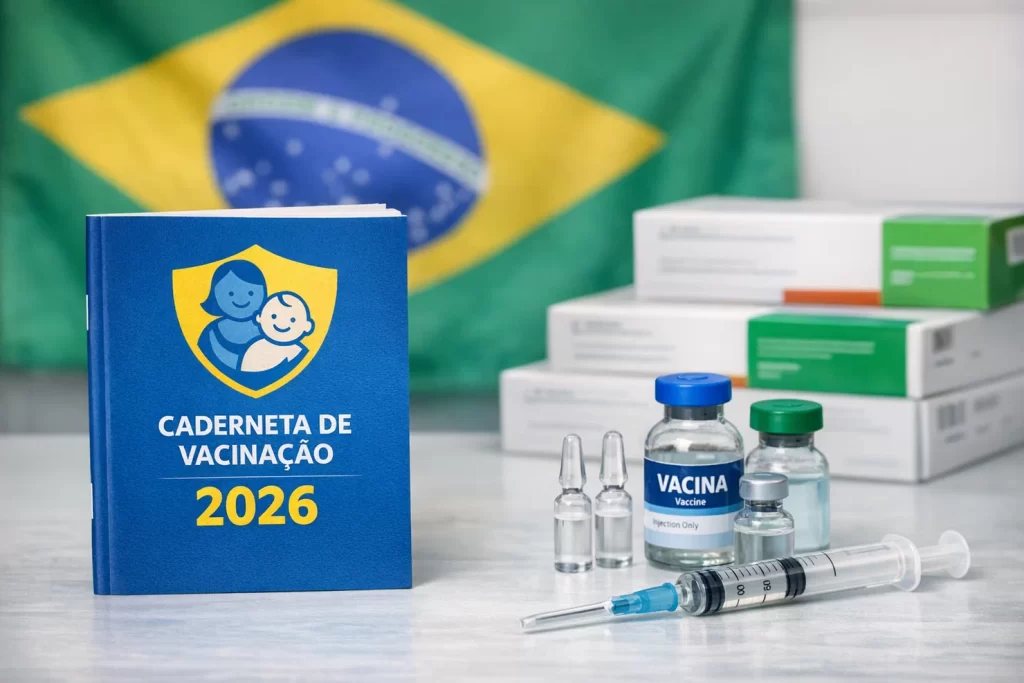 Ministério da Saúde atualiza Caderneta de Vacinação 2026: o que muda no calendário nacional