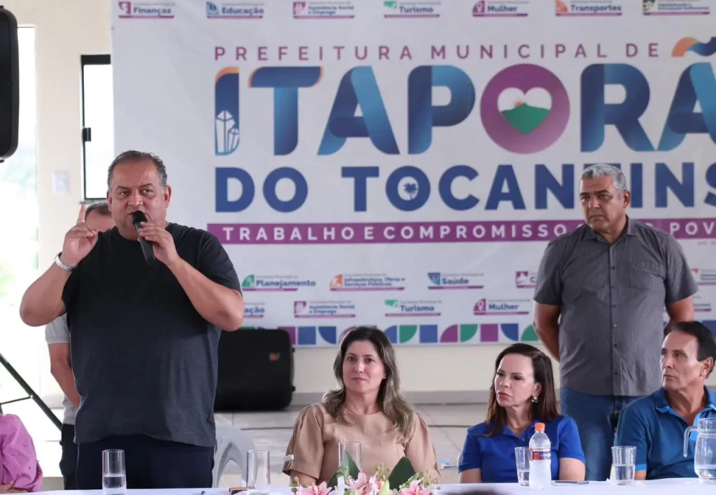 Eduardo Gomes anuncia R$ 8,7 milhões para saúde e infraestrutura no centro-norte do Tocantins