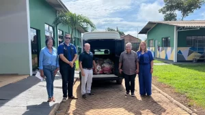 Agência de Metrologia doa mais de 329 quilos de alimentos periciados ao Lar Batista em Luzimangues