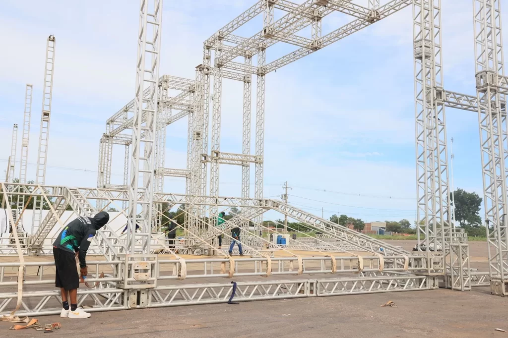 Capital da Fé entra na reta final da montagem da estrutura e expectativa de grande público