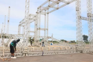 Capital da Fé entra na reta final da montagem da estrutura e expectativa de grande público