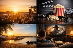 O que rola no Tocantins neste fim de semana: cinema, música gratuita, Praia da Graciosa e estreias para ver sem sair de casa