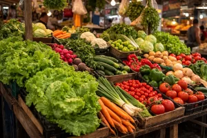 Alimentos sob pressão: preços de hortaliças disparam nas centrais e acendem alerta sobre inflação regional