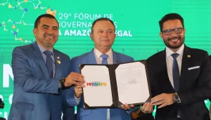 Wanderlei Barbosa destaca sustentabilidade e logística do Tocantins no 29º Fórum de Governadores da Amazônia Legal