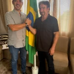 Pré-candidatura de Vicentinho Júnior ao governo do Estado recebe apoio de Bispo Guaracy