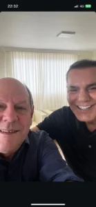 Ataídes Oliveira surge com Ronaldo Dimas e chama atenção nas redes sociais