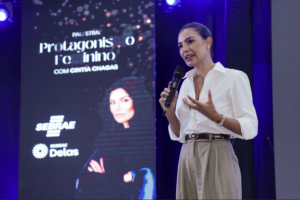 Liquida Moda Colinas traz Cintia Chagas para palestra sobre oratória e posicionamento