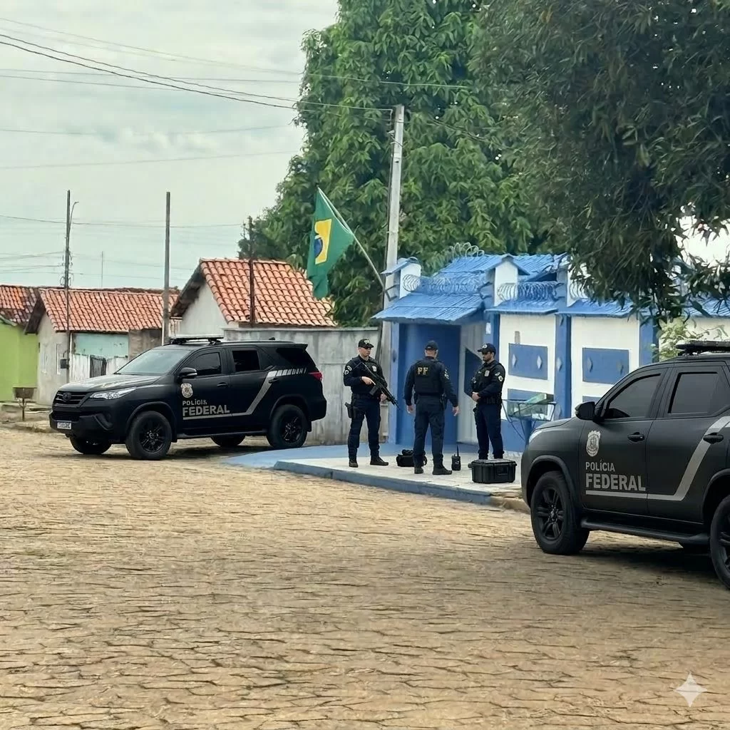 PF cumpre mandados em Colinas do Tocantins; apuração preliminar cita três envolvidos, entre eles o prefeito Kasarin, com celulares apreendidos e investigação sobre violência de gênero no ambiente digital