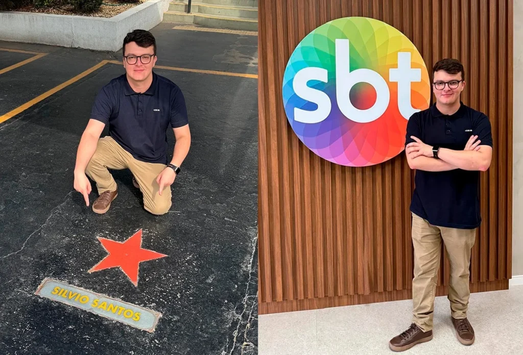 Thiago Loures viraliza com homenagem a Silvio Santos e público faz campanha por sua ida ao SBT