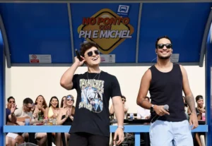 PH & Michel cruzam fronteiras e levam o sertanejo brasileiro para show internacional na Expo Santa Rita, no Paraguai