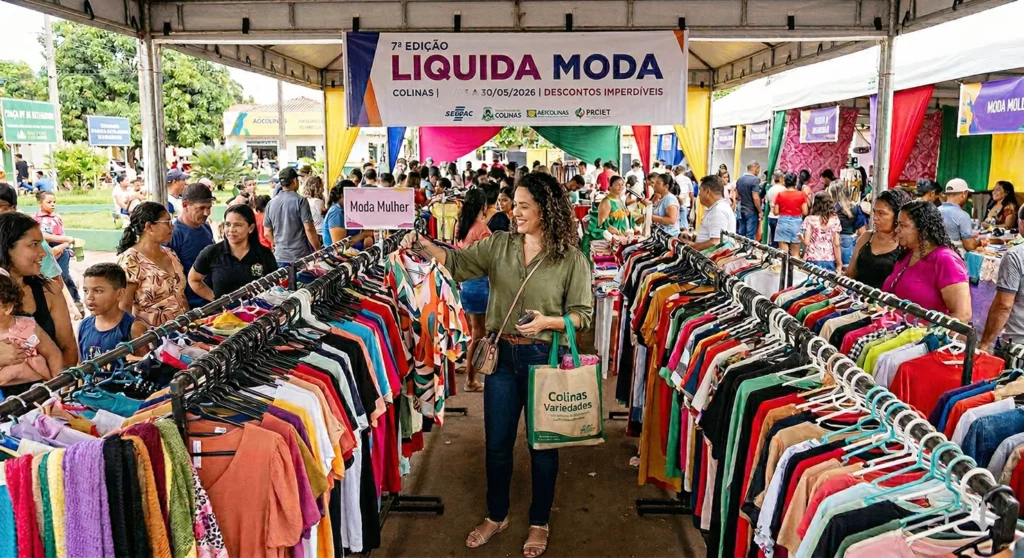 Sétima edição da Feira Liquida Modas movimenta comércio em Colinas do Tocantins