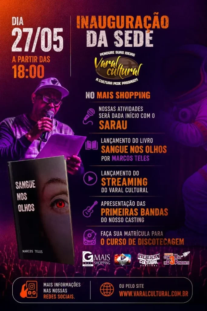 Varal Cultural amplia presença da cultura periférica em São Paulo com nova sede no Mais Shopping 2 02a295fe 6e61 4848 92ac 1fc6846dffb6
