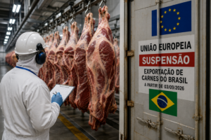União Europeia exclui Brasil de lista de exportação de carnes e decisão pressiona agronegócio