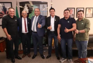 Eduardo Gomes recebe apoio do deputado Nilton Franco e dos prefeitos de Arapoema e Rios dos Bois