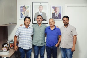Prefeito de Xambioá declara apoio à pré-campanha de Vicentinho e Amélio no Tocantins