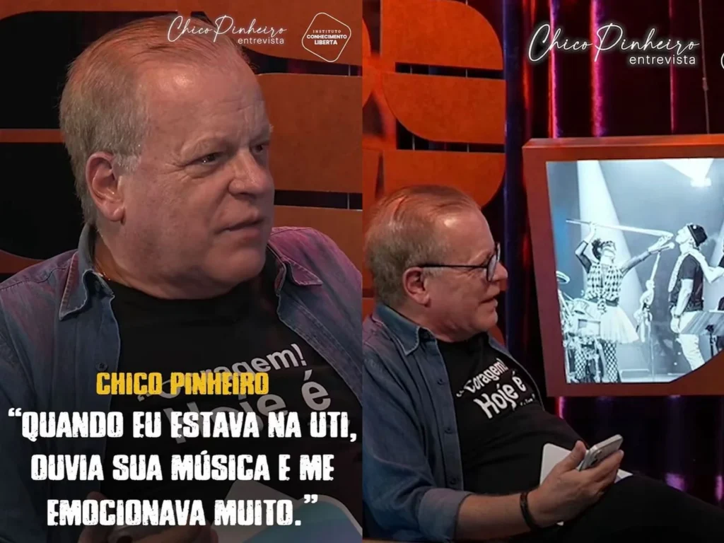 F6 da Fama com Leão Lobo: Apresentadora expõe crise com cantor na reta final de sua gestação, cantor fala sobre sua saúde nas redes sociais, jornalista também abre o jogo sobre saúde e mais... 3 chicopinheiro