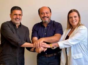 Sandoval sela dobradinha com Cláudia Lelis e amplia força política com apoio de Marcelo Lelis em Palmas