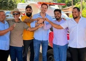 Deputado Olyntho reforça a saúde de Araguanã com a entrega de nova ambulância
